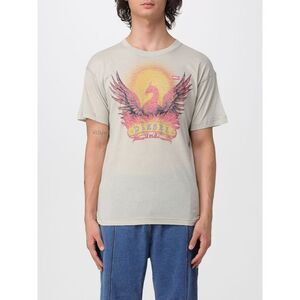 Diesel Men Cotton T-Shirt Diesel With Graphic Print And Contrast Logo